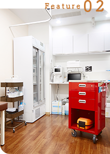 検査設備の充実